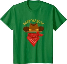 com Hodwy Cowboy T-Shirt Clothing Shoes amp Jewelry at Amazon